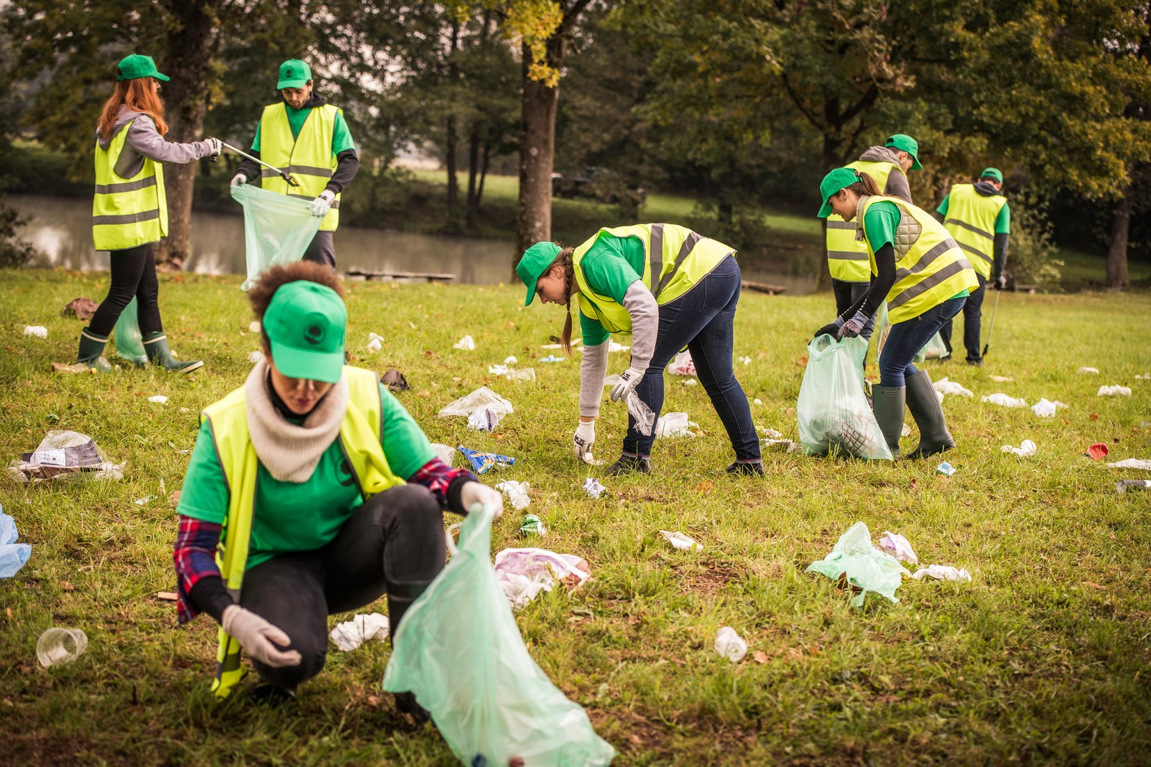 Park clean-up action